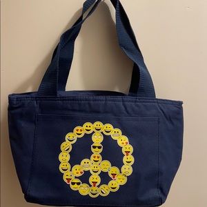 Adorable brand new insulated kid cooler navy